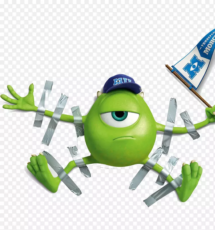 迈克·瓦佐夫斯基·詹姆斯·p。沙利文怪物公司动画Pixar-Mike Wazowski PNG boo
