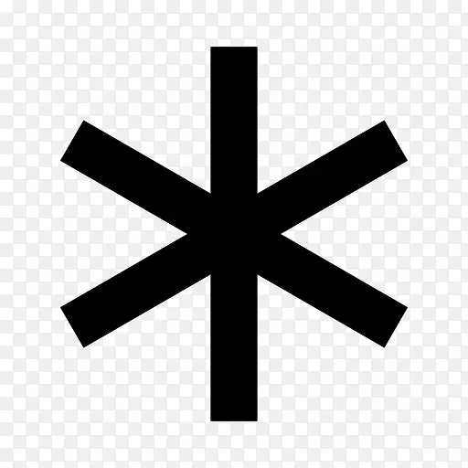 艺术和文化符号中的星号星形多边形计算机图标.外借的PNG灰符号