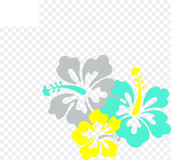 剪贴画png图片图形绘制计算机图标夏威夷花png透明