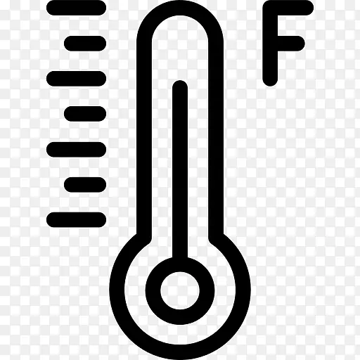 电脑图标剪辑艺术温度可伸缩图形温度计png下载