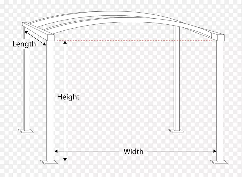 角线产品设计图-遮阳篷