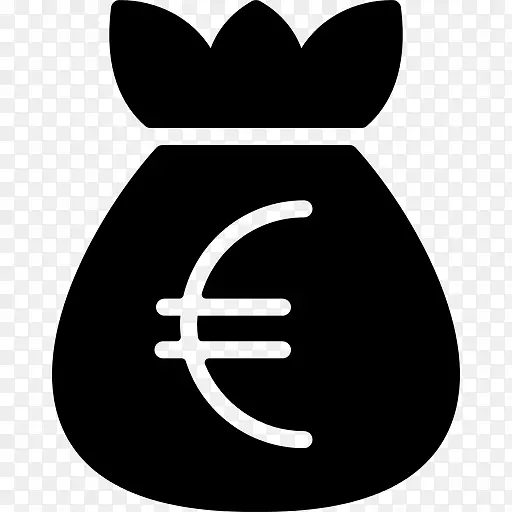 剪贴画欧元可伸缩图形货币png图片-货币袋png下载