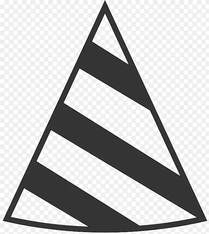 三角黑白产品设计字体