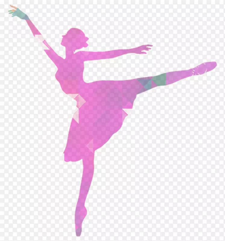 芭蕾舞者png图片剪影-舞蹈霓虹灯感觉不错