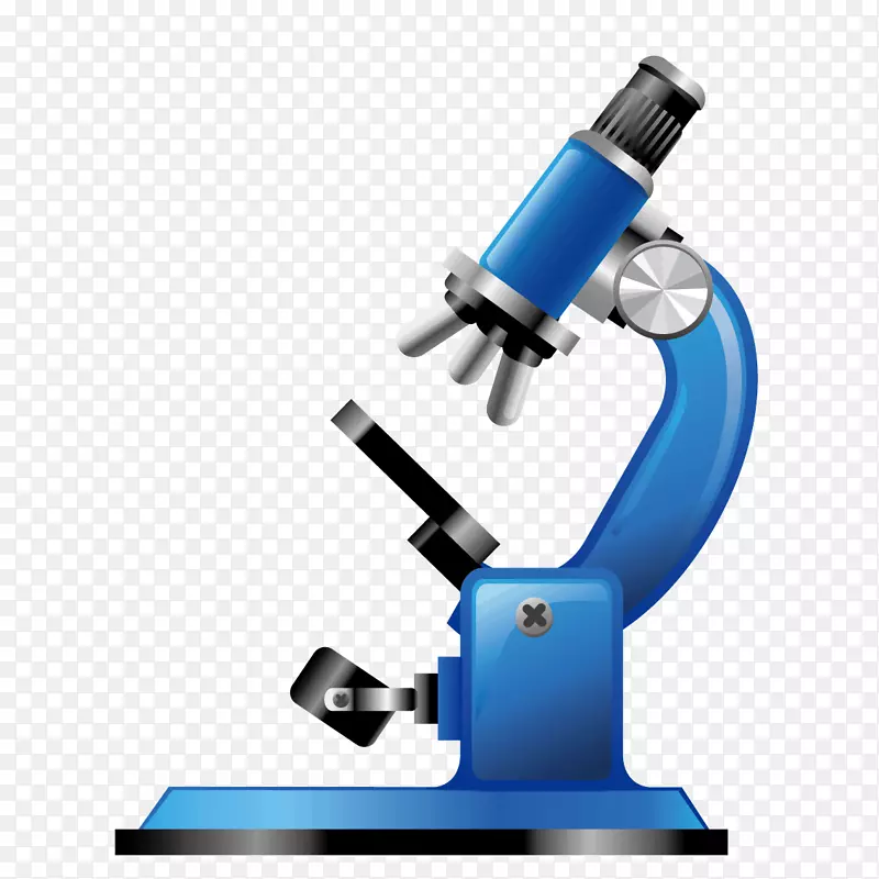 数码显微镜png图片图形j！智能显微镜-生物剪接黑白PNG显微镜