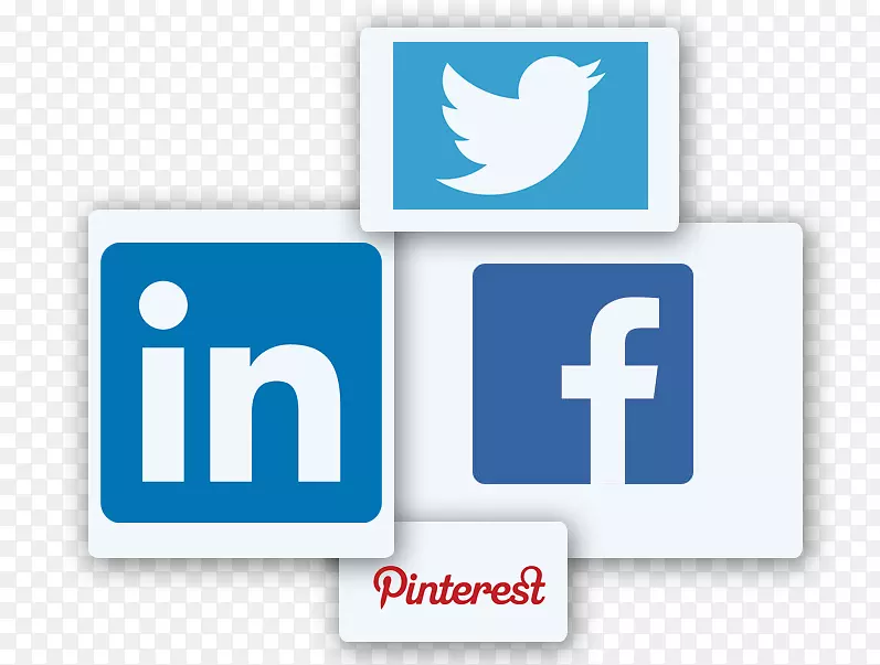 LinkedIn社交媒体标识管理广告-亚马逊图标PNG社交媒体