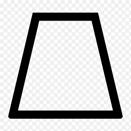梯形几何形状三角形几何图像梯形PNG白色