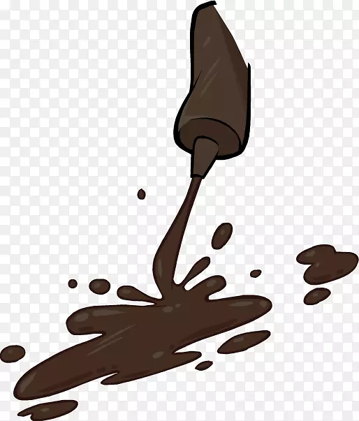 巧克力糖浆夹艺术png图片.牛奶喷溅PNG巧克力