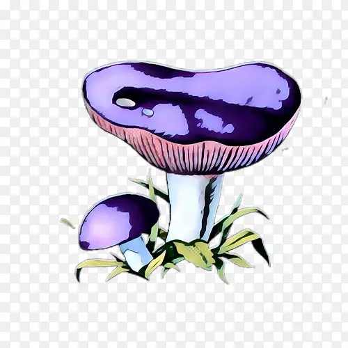 剪贴画紫花