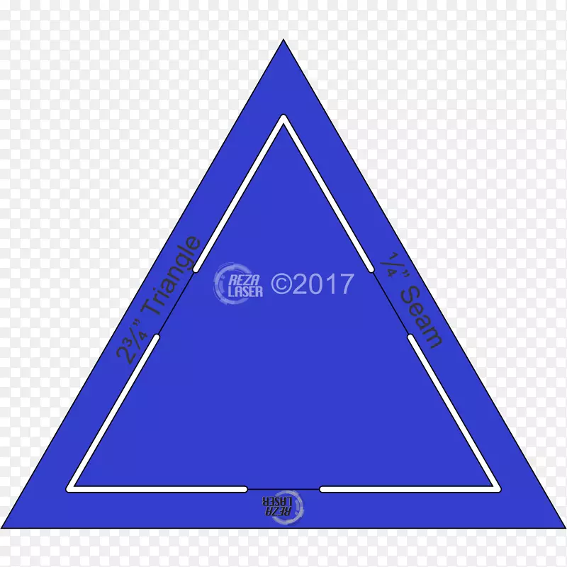 彩色三角形蓝色多边形几何图形