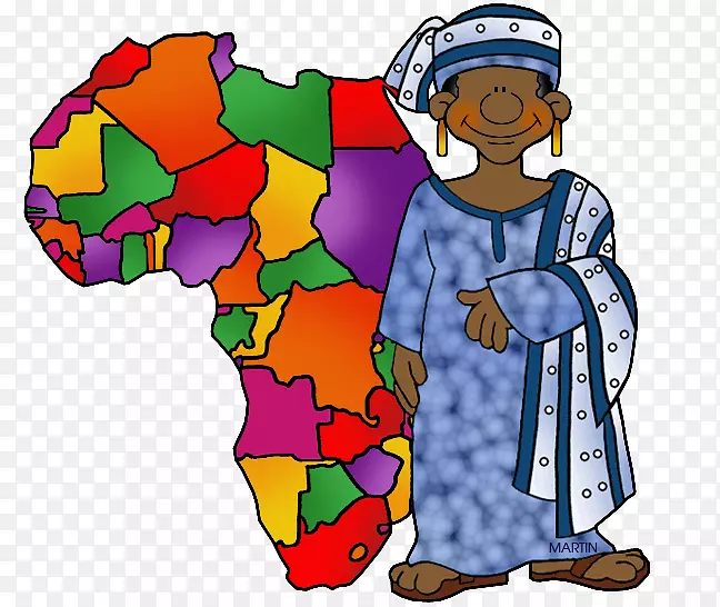 剪贴画尼日利亚插图图形图片-非洲剪贴画PNG透明