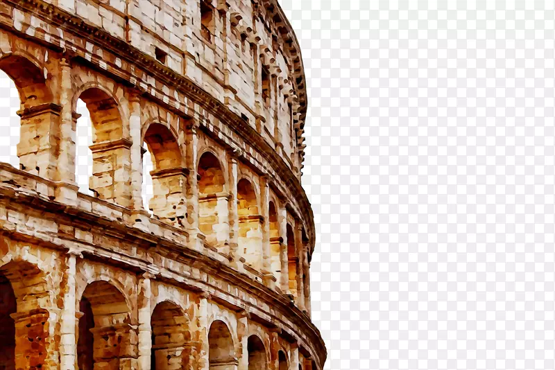 古罗马建筑古史立面形象