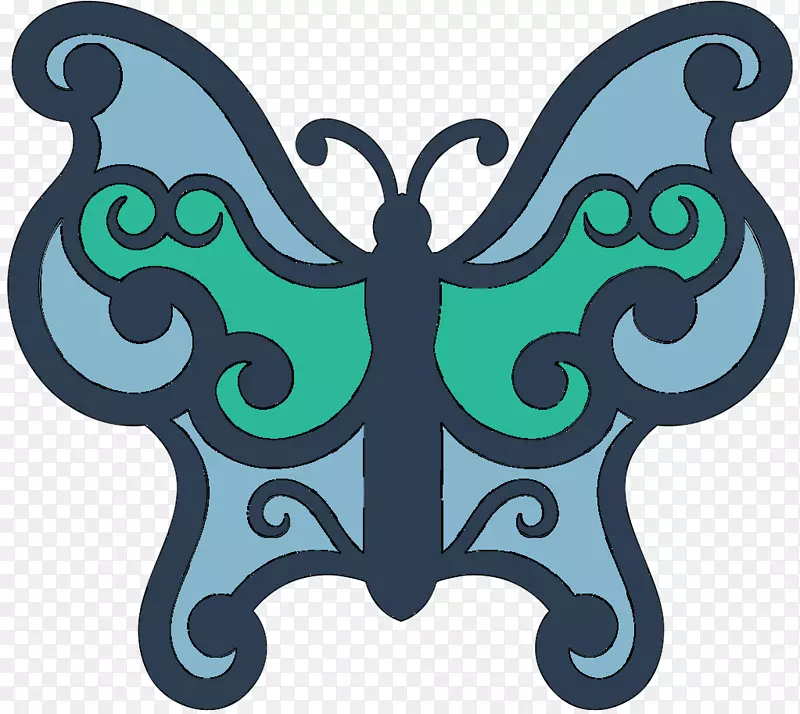 m。蝴蝶图案对称字体