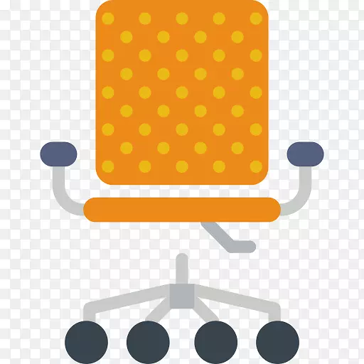 办公椅和桌椅可伸缩图形计算机图标办公剪贴器PNG椅子