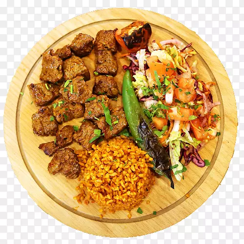 土耳其菜，巴基斯坦菜，地中海菜，素食菜，非洲菜-烤肉串皮塔