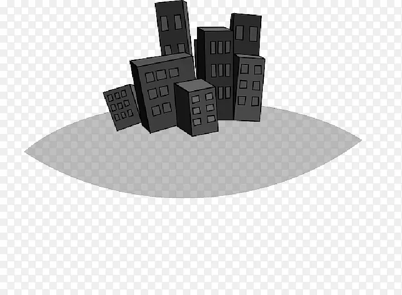 剪贴画图形png图片免费内容开放-高层建筑