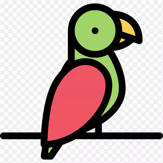 图形插图摄影鹦鹉计算机图标