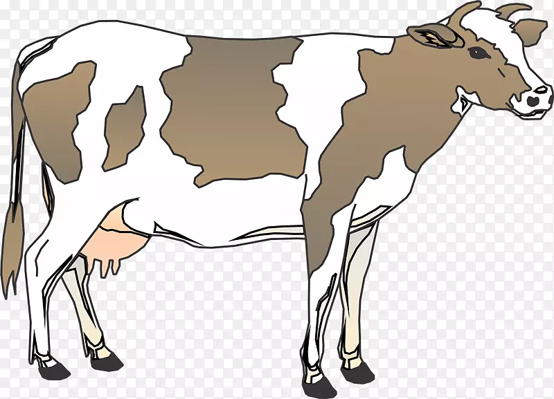 牛图形剪辑艺术牲畜png图片.牛PNG牛