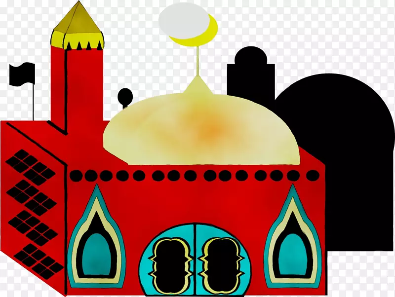 剪贴画清真寺萨赫尔穆巴拉克大清真寺视频插图