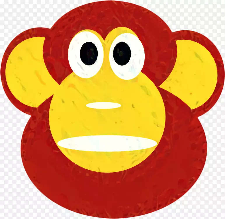 剪贴画黑猩猩猴子灵长类笑脸