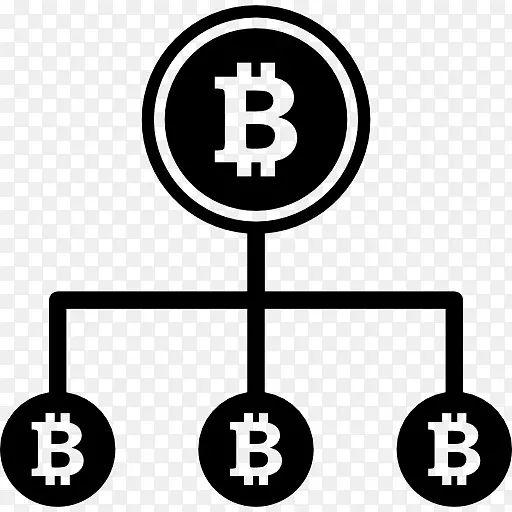 比特币封装的PostScript图形加密货币计算机图标比特币png svg