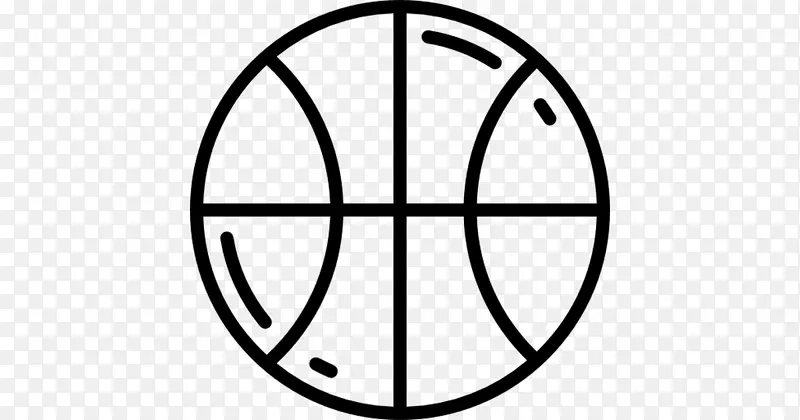 篮球图形概述摄影电脑图标-黑白篮球png下载