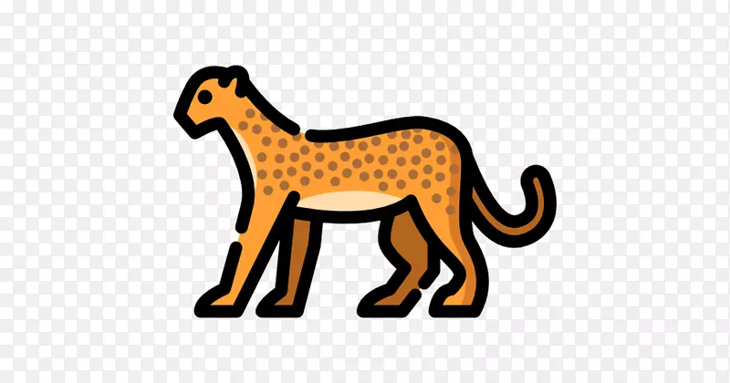 猎豹电脑图标猫夹艺术豹-盖帕德标志