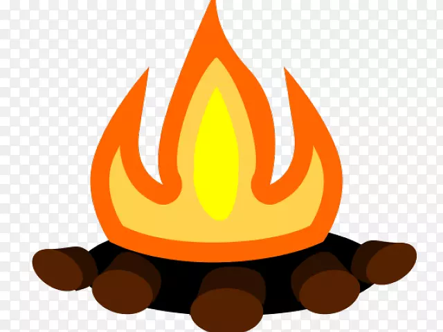 营火png图片剪辑艺术透明篝火-篝火绘图PNG剪贴画