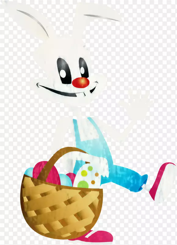 复活节兔子形象插图兔子