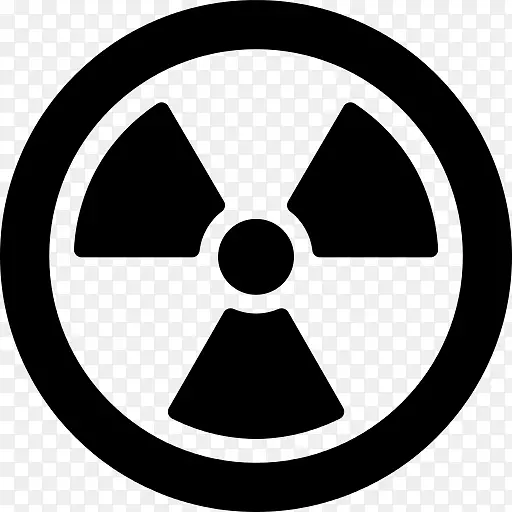 电离辐射危害符号放射性衰变生物危害发电厂危险部分PNG有毒