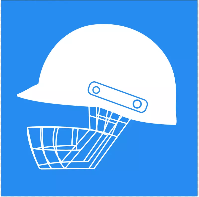 头盔美式足球防护装备字体标志