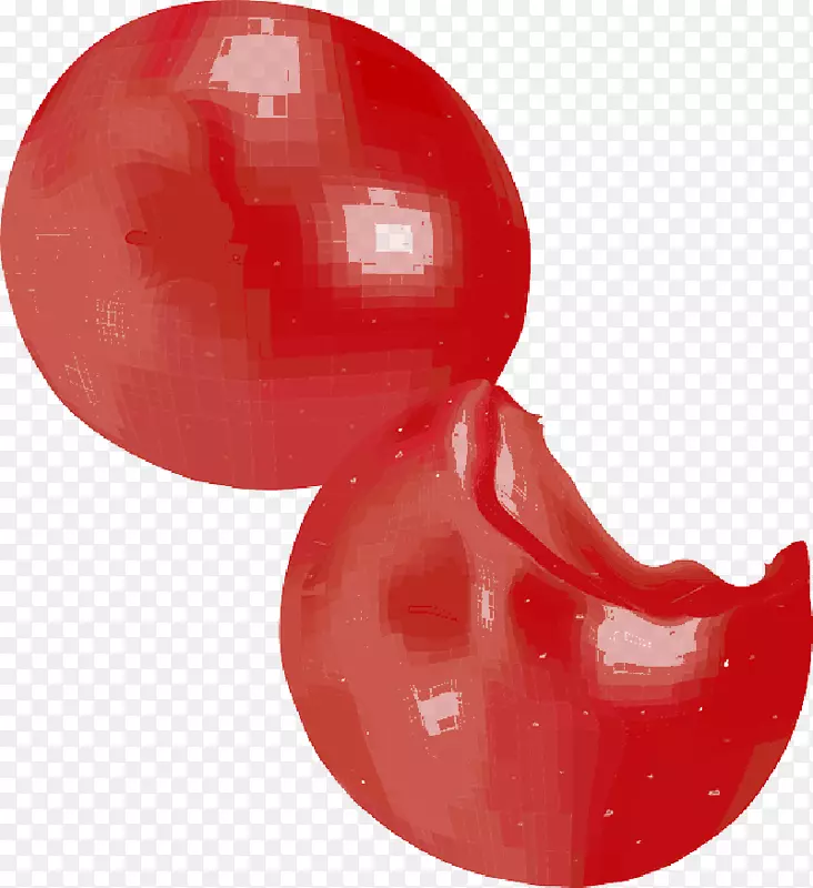 气球苹果图形水果红.m-美味