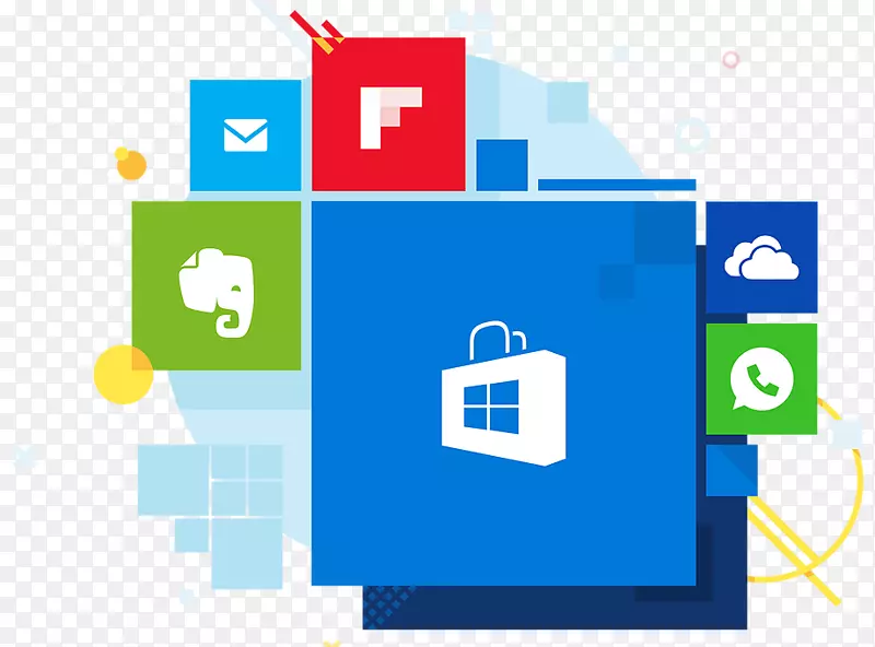 微软商店移动应用程序开发微软公司windows Phone-windows 10徽标png软件微软