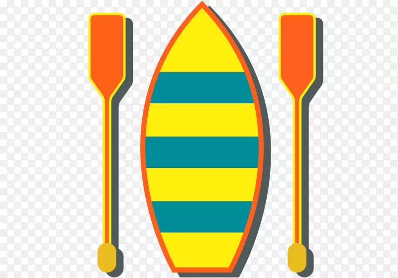 喀拉拉邦剪贴画运动皮艇产品设计