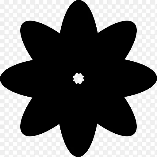 花瓣计算机图标png图片花卉设计.花轮廓PNG图标