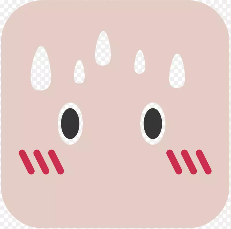 鼻夹艺术产品设计粉红m线