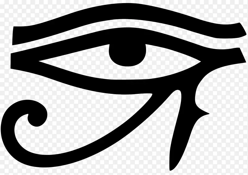 古埃及霍鲁斯之眼移动式网络图形.神的眼睛背景
