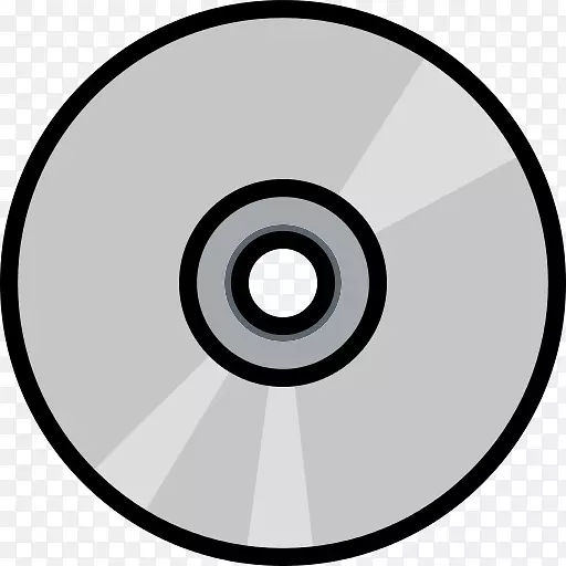 光盘黑白剪贴画产品设计.cd png光盘