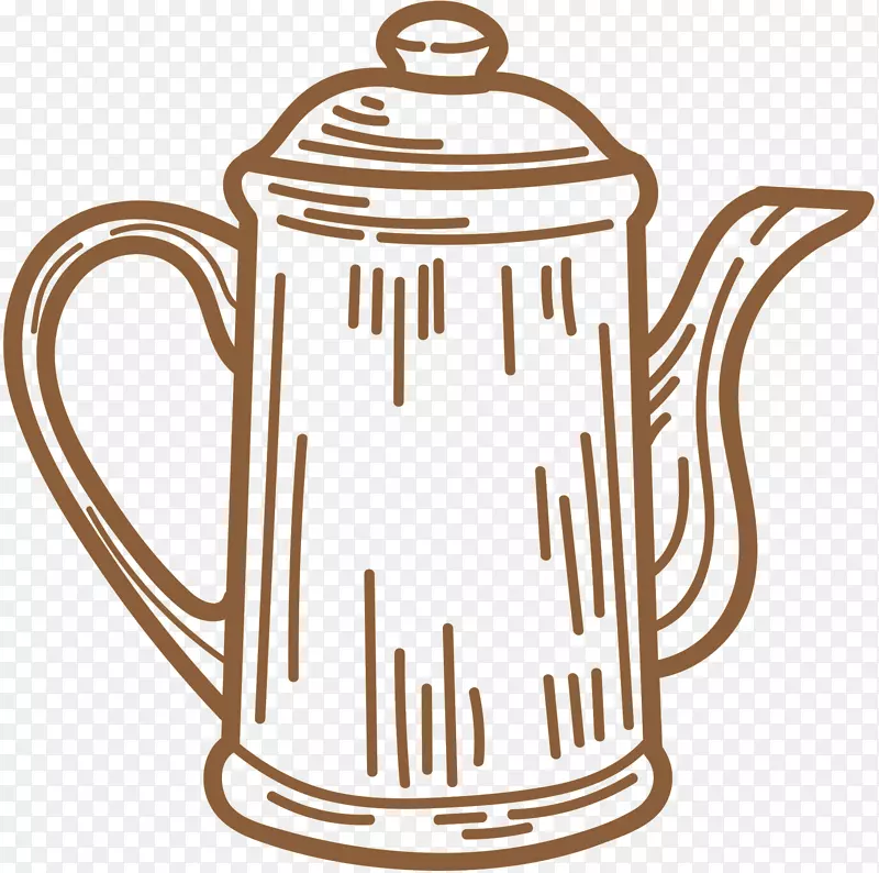 咖啡杯壶夹艺术杯田纳西