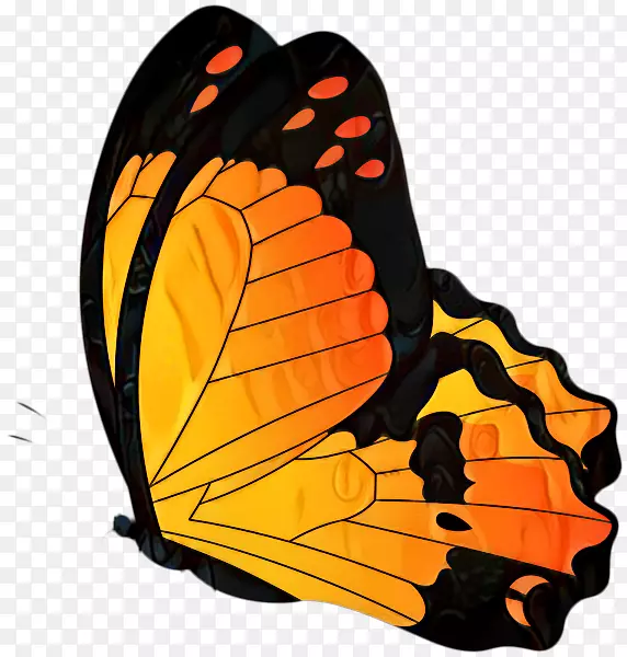 彩色装饰性蝴蝶插图，剪贴画，png图片，蝴蝶，旧世界，燕尾