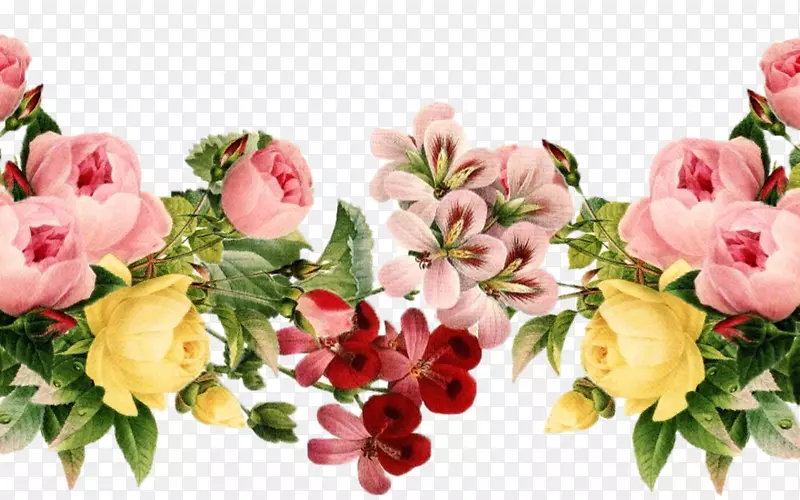 剪贴画花卉设计png图片透明度-母亲节鲜花PNG递送