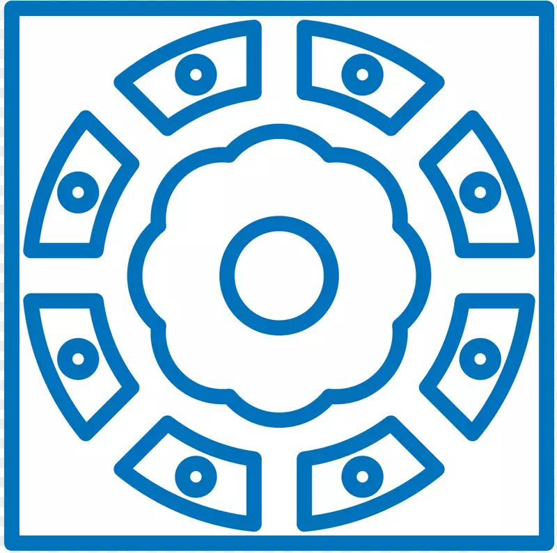 计算机图标图形组织透明png图片