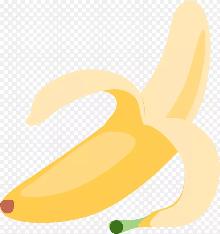 香蕉面包剪贴画-兔脸表情