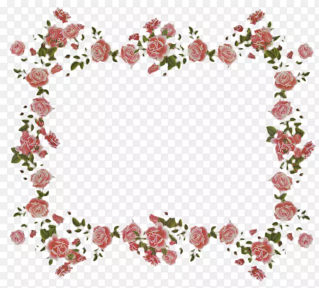 花卉设计玫瑰图像相框
