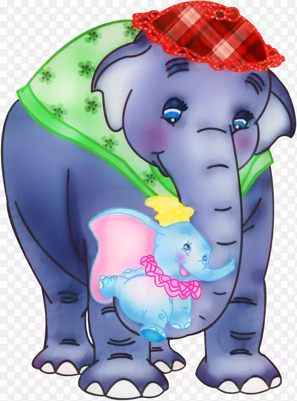 印度象夹艺术插图幼儿