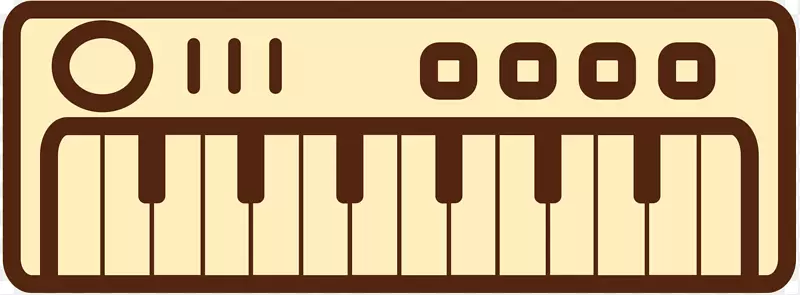 钢琴，电子乐器，键盘