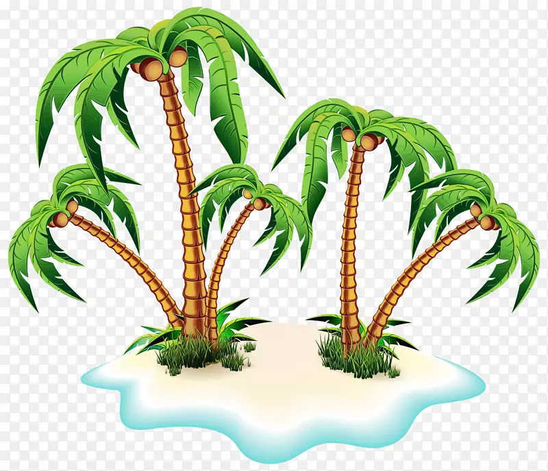 剪贴画png图片透明图形棕榈树