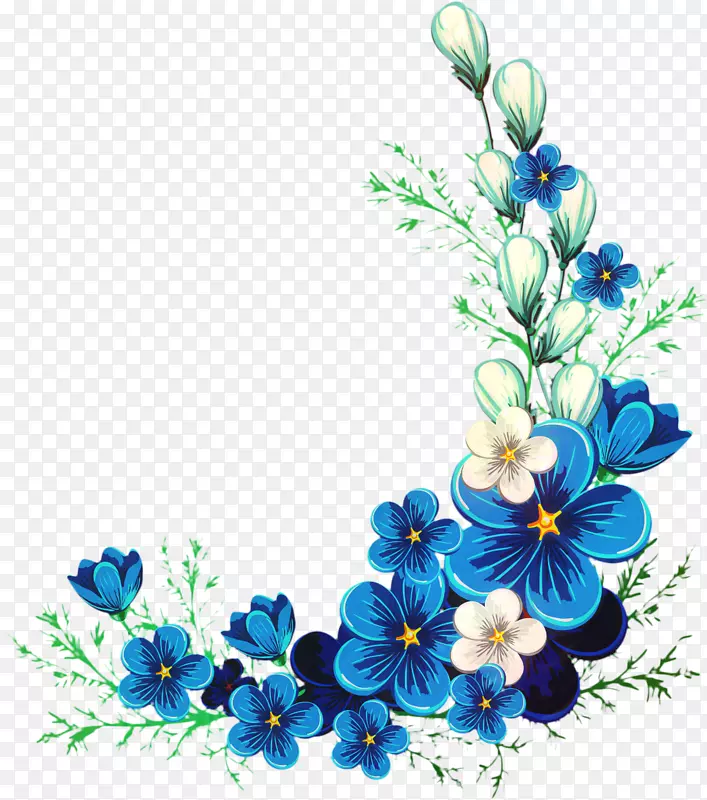 剪贴画花卉设计花卉png图片边框