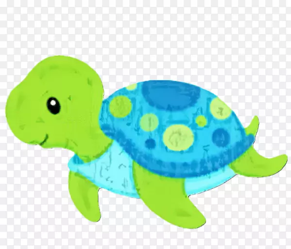 海龟宝宝淋浴婴儿剪贴画