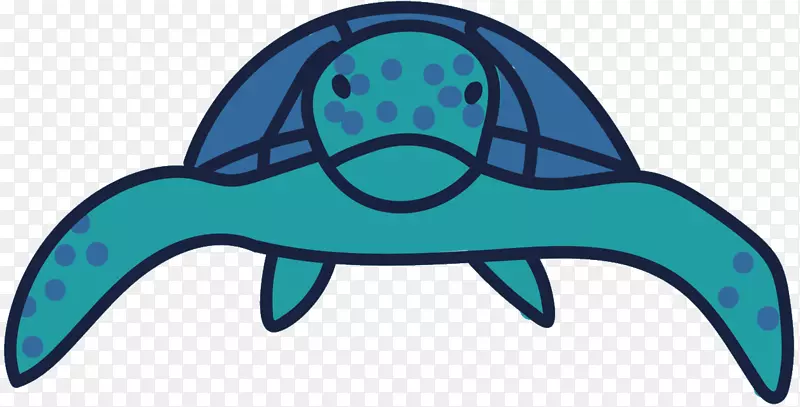 海龟鱼夹艺术海豚